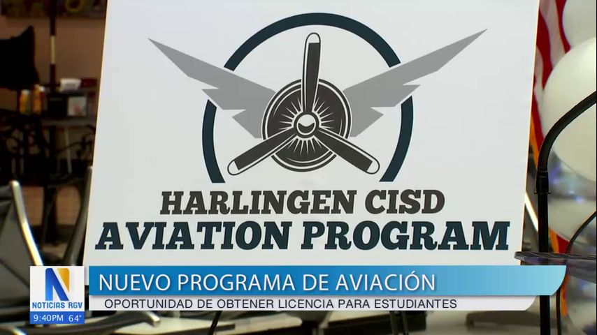 Harlingen CISD lanza programa de aviación para estudiantes