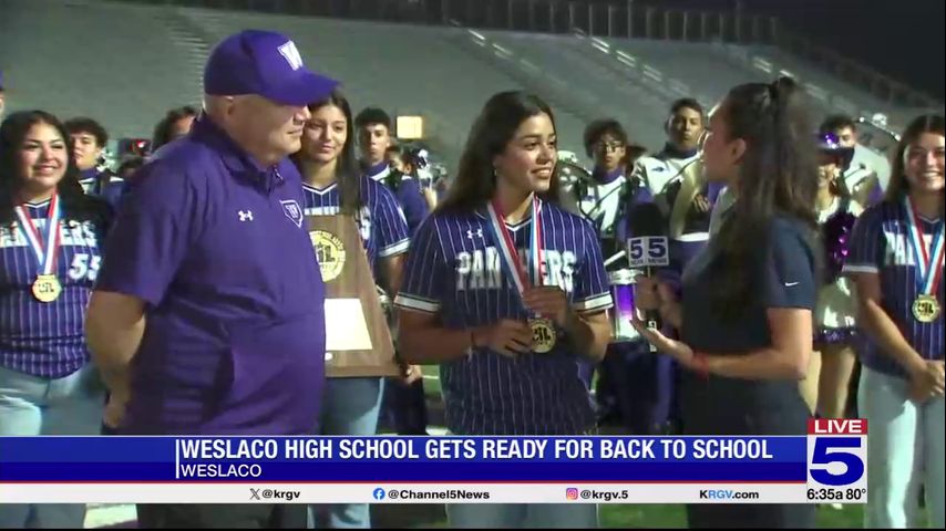 Weslaco Lady Panthers start new school year