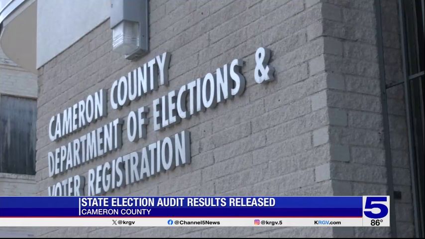 State applauds Cameron County in elections audit, highlights areas in need of improvement