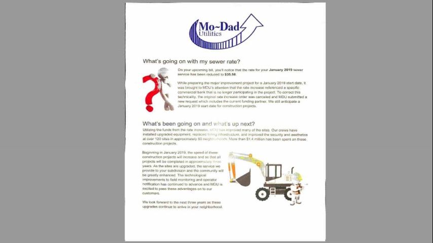MoDad Utilities issues short-lived rate decrease, provides update