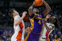 LSU hoops beats Florida 64-58 for 3rd straight win