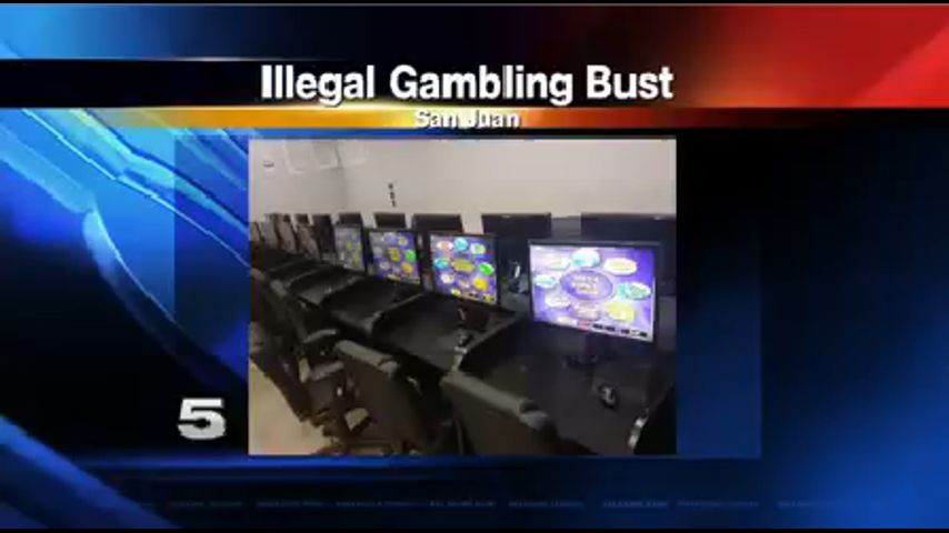 Illegal Gambling Bust