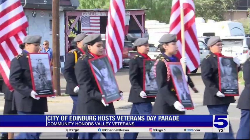 City of Edinburg hosts Veterans Day Parade