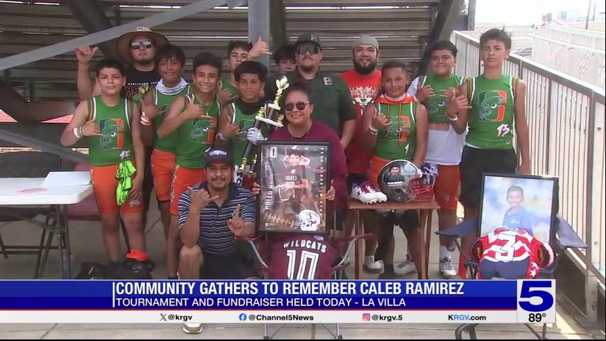 Valley community gathers for tournament in honor of Caleb Ramirez