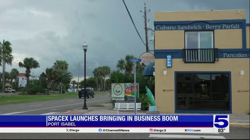 SpaceX launches bring business boom to Port Isabel