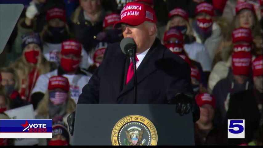 President Donald J. Trump narrowly wins Zapata County