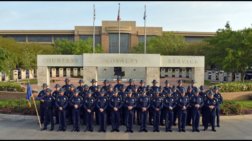 Louisiana State Police Welcomes 35 New Troopers