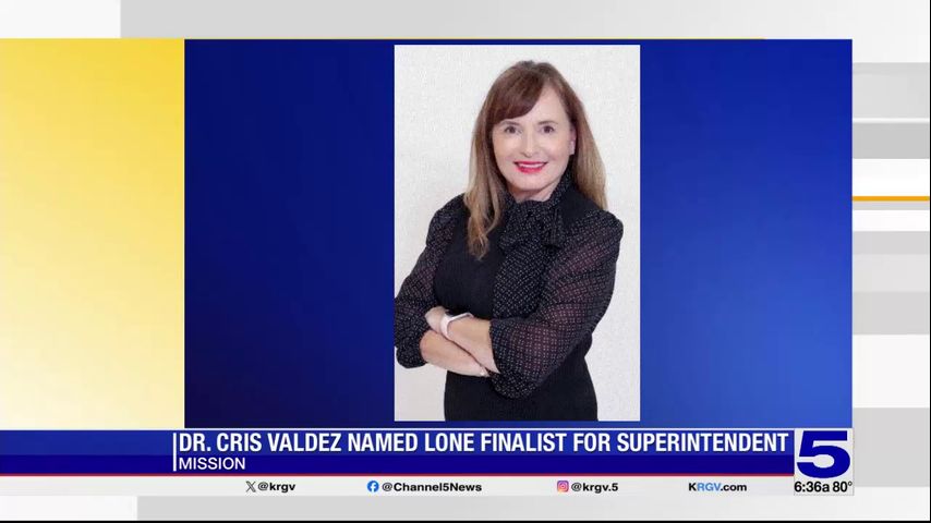 Mission CISD announces lone finalist for superintendent