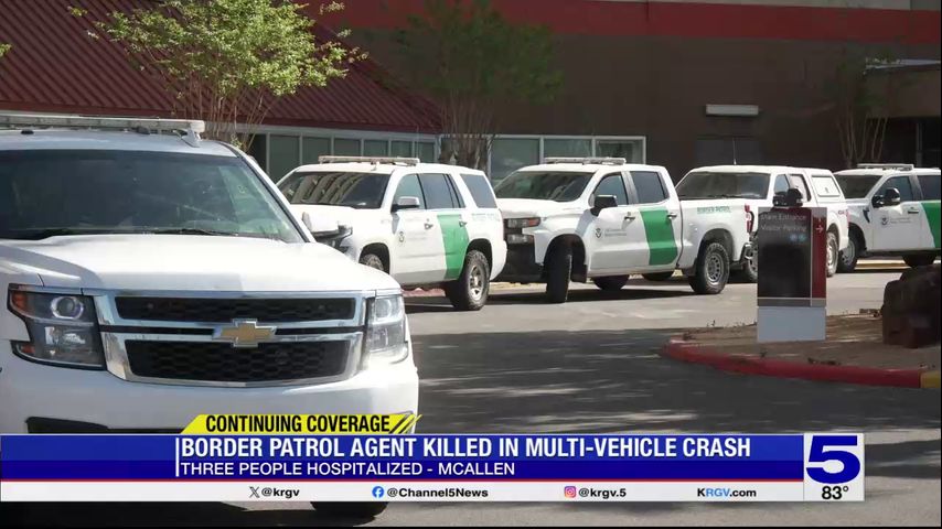 McAllen police chief: Border Patrol agent killed in multi-vehicle crash