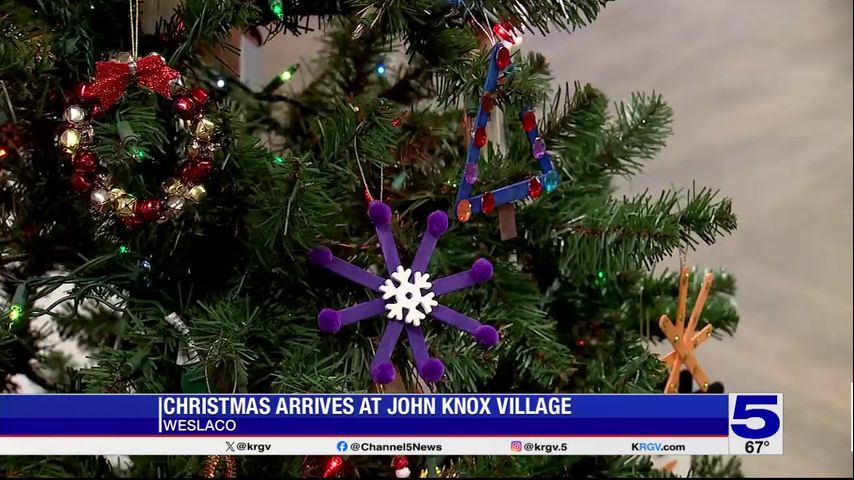 Christmas arrives at John Knox Village in Weslaco