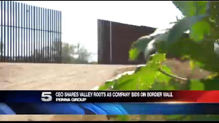 Compañía De Texas Con Lazos En El Valle, Compite Por Contrato Del Muro Fronterizo