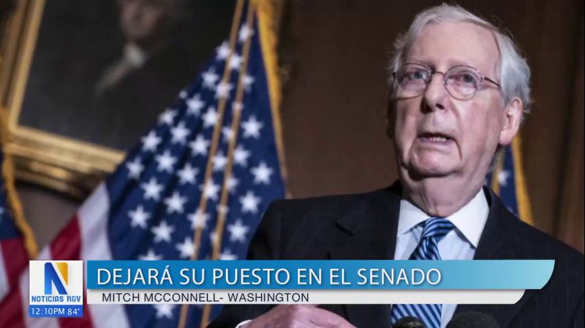 Mitch McConnell Dimitirá como líder republicano del Senado