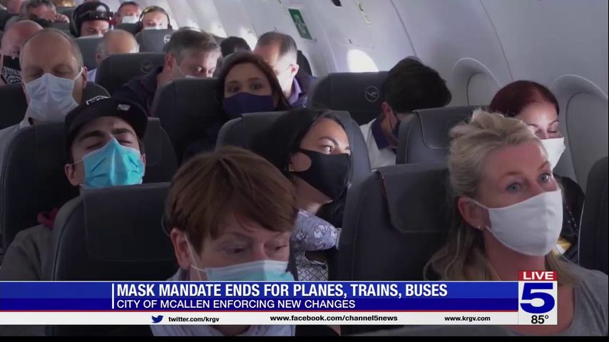 Mask mandate ends for public transportation