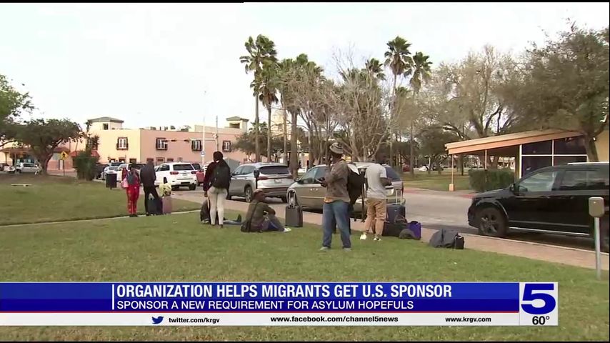 Organization assists migrants in getting a U.S. sponsor during asylum process