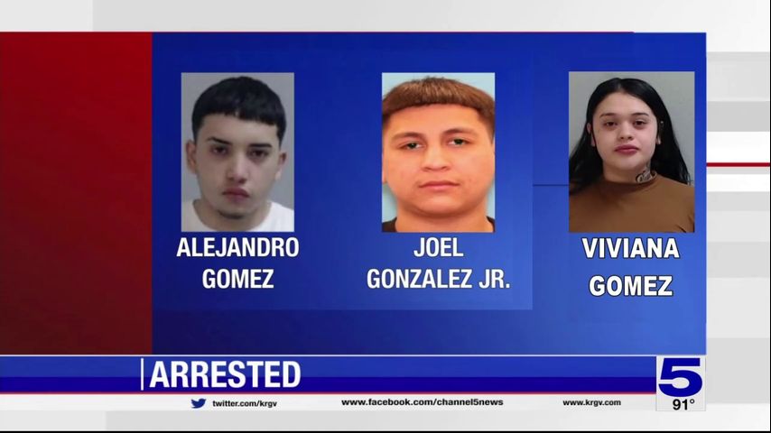 Police: Three charged with murder in connection with deadly McAllen shooting