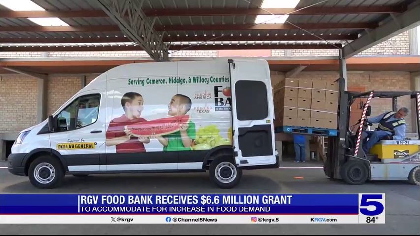 RGV Food Bank to double food storage capabilities with new freezer