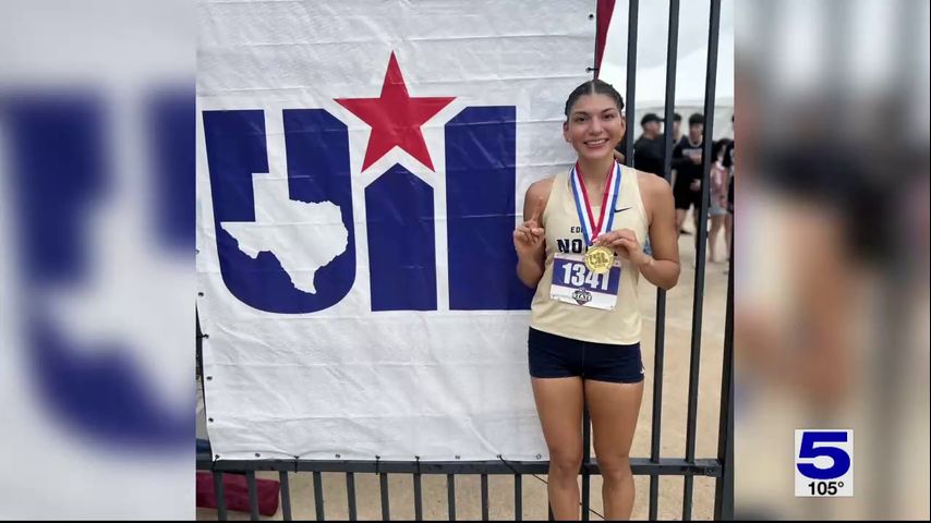 Edinburg North's San Juanita Leal defends UIL Track & Field State title