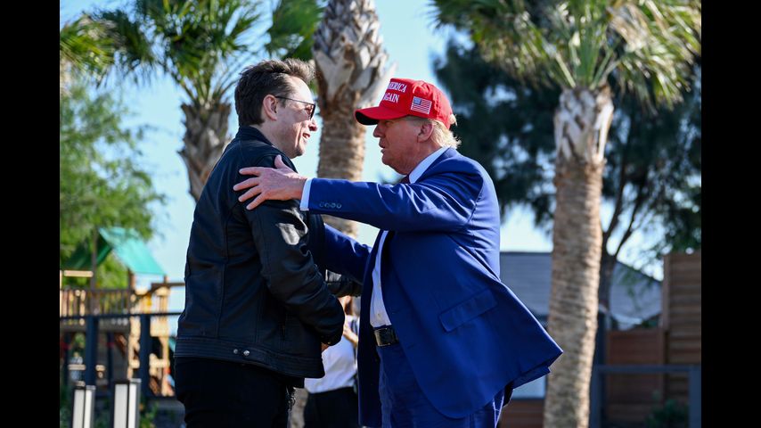 Trump and Musk solidify their bond with Texas trip for rocket launch