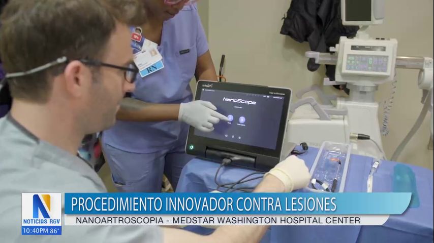 Especialistas médicos utilizan procedimiento innovador contra lesiones