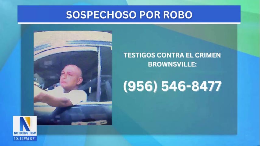 Policía de Brownsville busca sospechoso de robo de camioneta GMC Sierra