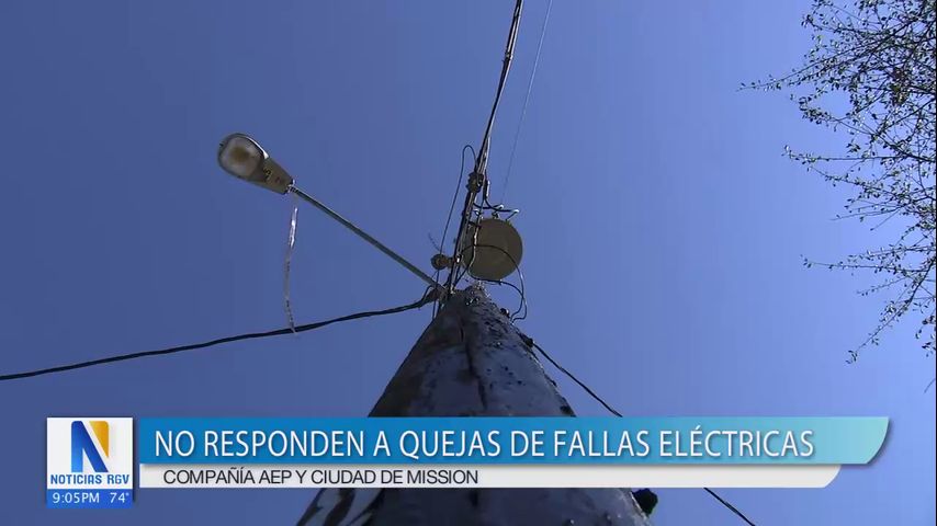 Residente de Mission solicita ayuda para resolver fallas eléctricas en su vecindad