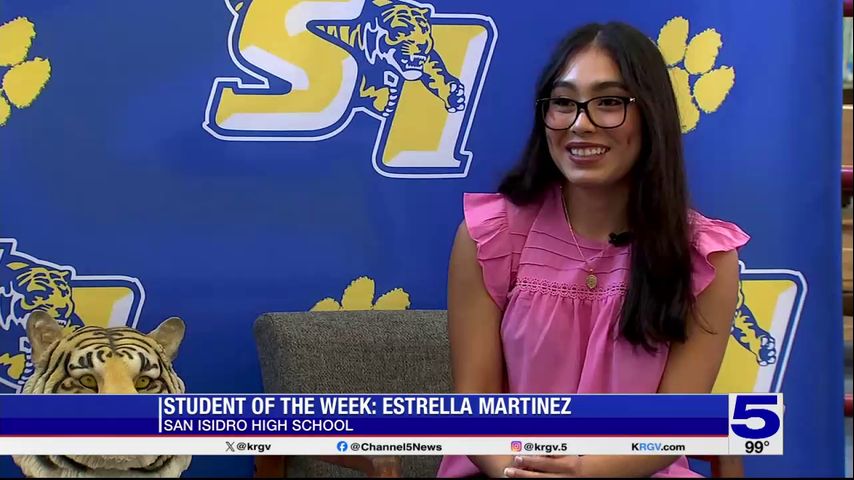 Student of the Week: San Isidro High School's Estrella Martinez