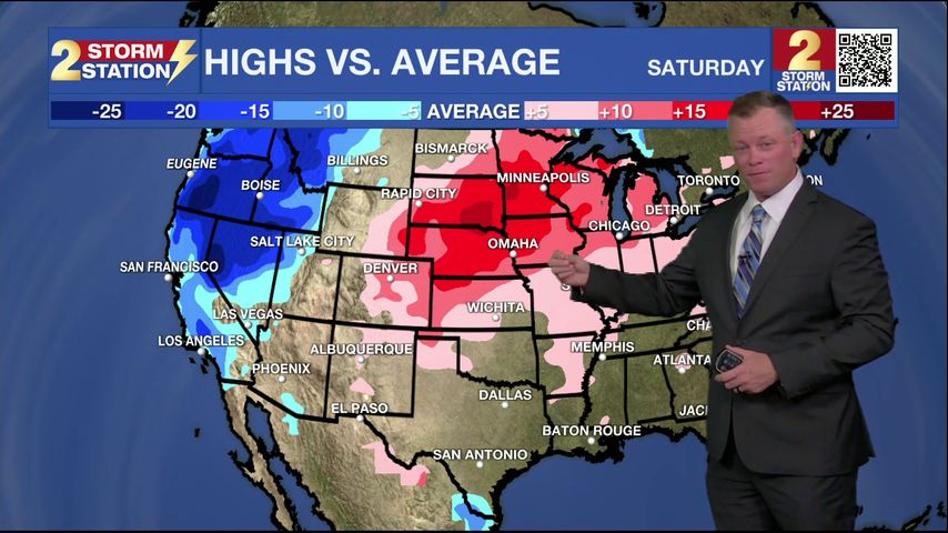 Thursday evening video forecast