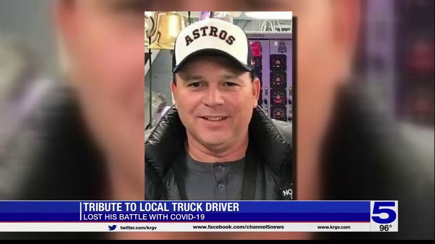 Tribute set for local truck driver lost to COVID-19