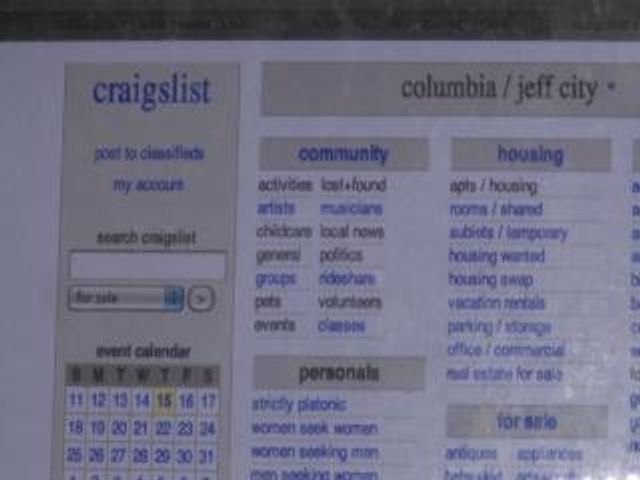Target 8 Columbia Man S Craigslist Listing Turns Into Scam