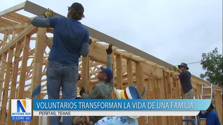 Dos iglesias construyen viviendas para tres familias de Peñitas