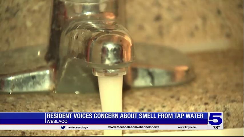 Weslaco resident seeking answers after reporting 'horrendous stench' in tap water