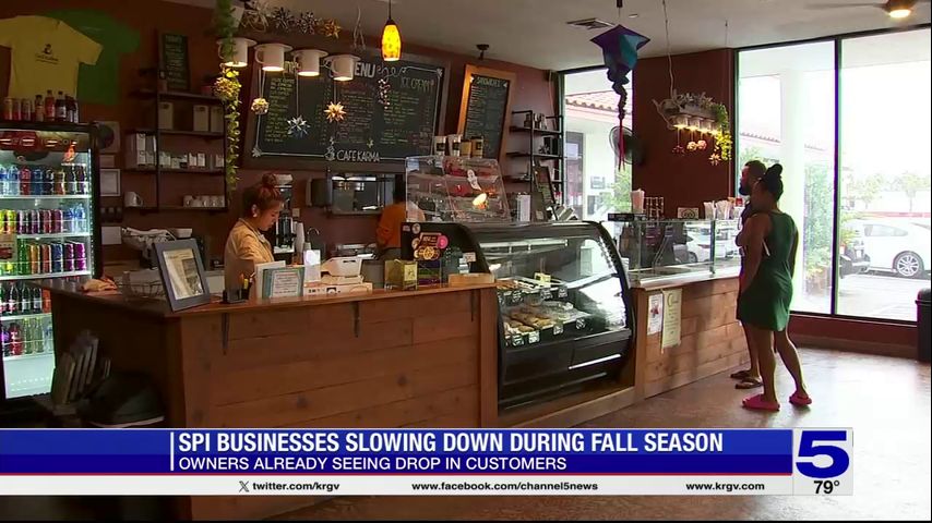 South Padre Island businesses see drop in customers during fall season - Vimarsana News