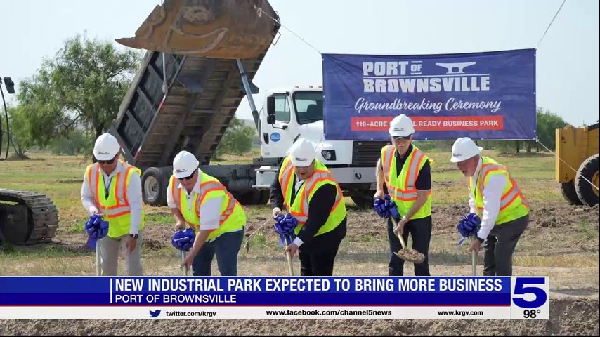 New industrial park expected to bring more business at Port of Brownsville