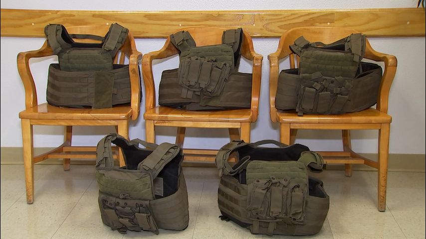 Hidalgo Co. Constables Receive Ballistic Vests