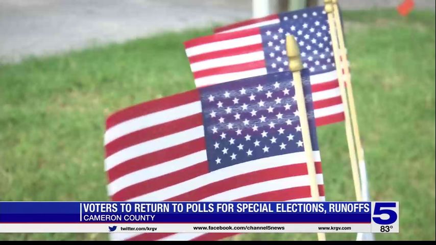 Cameron County voters to return to polls for special elections, runoffs