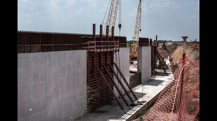 The federal government calls it a levee. South Texas immigration advocates and environmentalists see a border wall.