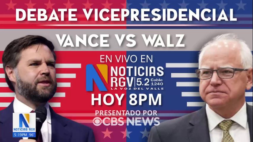 Walz y Vance se enfrentarán en su primer y posiblemente único debate vicepresidencial