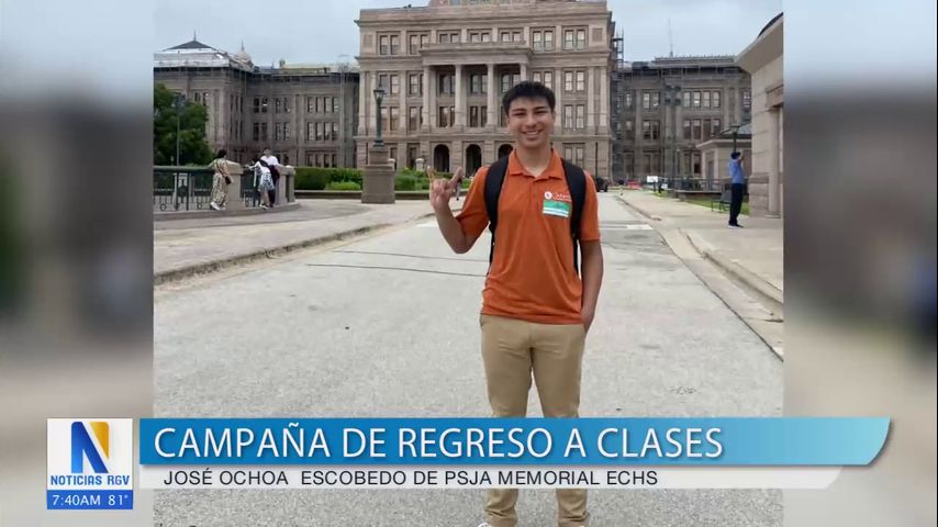 Estudiante de la Semana: José Ochoa de PSJA Memorial ECHS