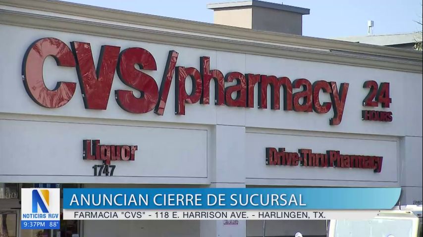 CVS cerrará una de sus farmacias ubicada en Harlingen