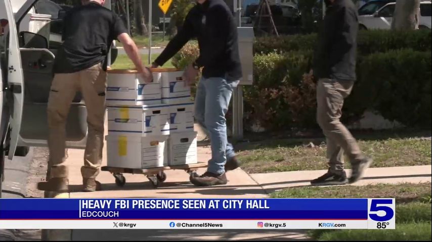 FBI raids Edcouch City Hall and homes of 2 city officials