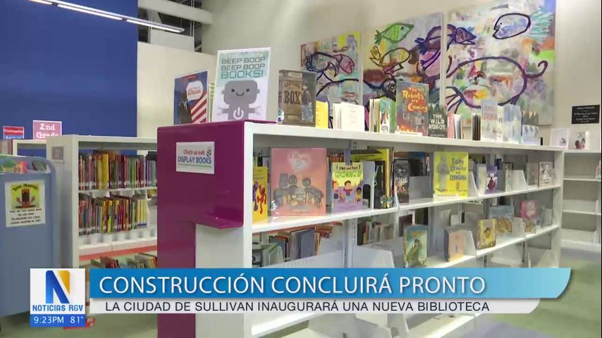 Sullivan City contará con su primera biblioteca