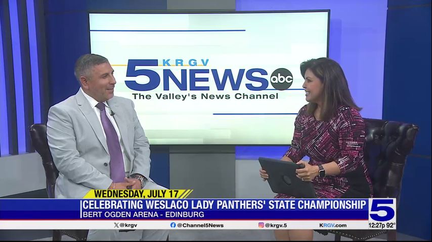 Weslaco mayor gives details about upcoming concert honoring the Lady Panthers softball team