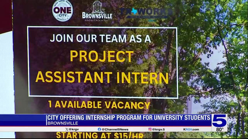 City of Brownsville announces internship program for university students