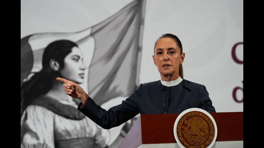 Mexico President Sheinbaum presses charges after street harassment