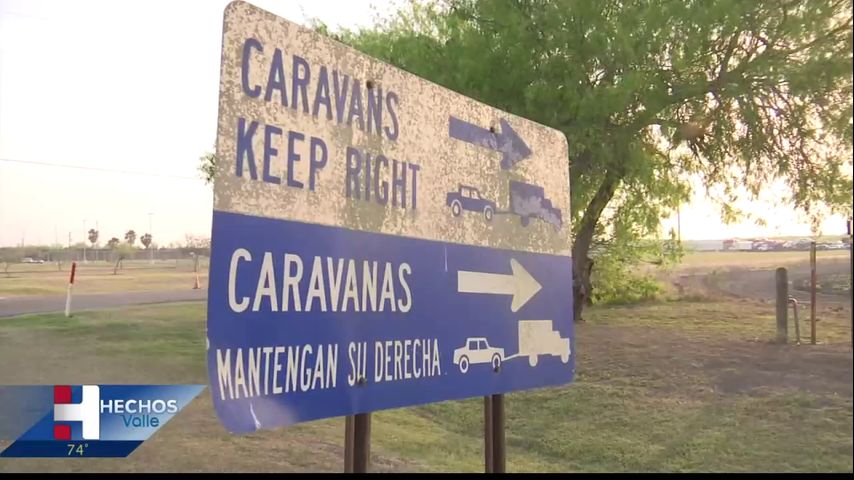 Experimentan problemas en cruce transmigrante en Los Indios