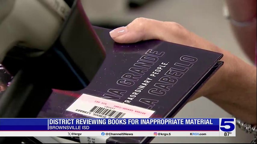 Brownsville ISD reviewing books for inappropriate material