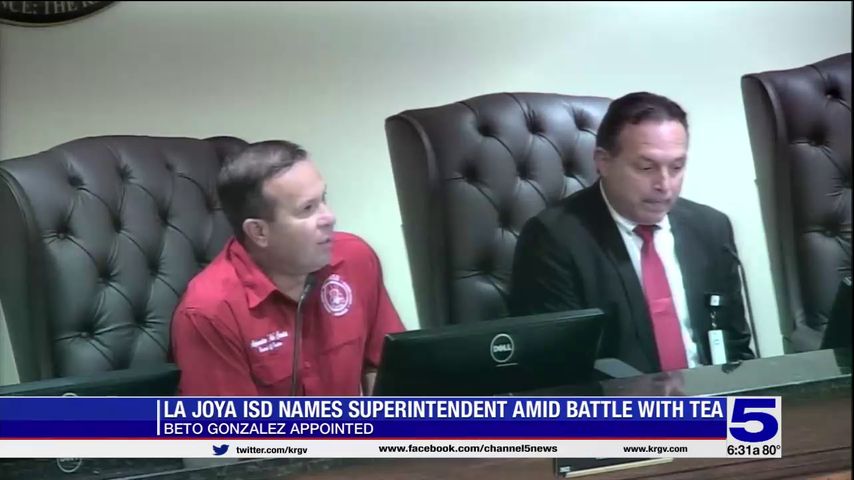 La Joya ISD names superintendent amid battle with TEA