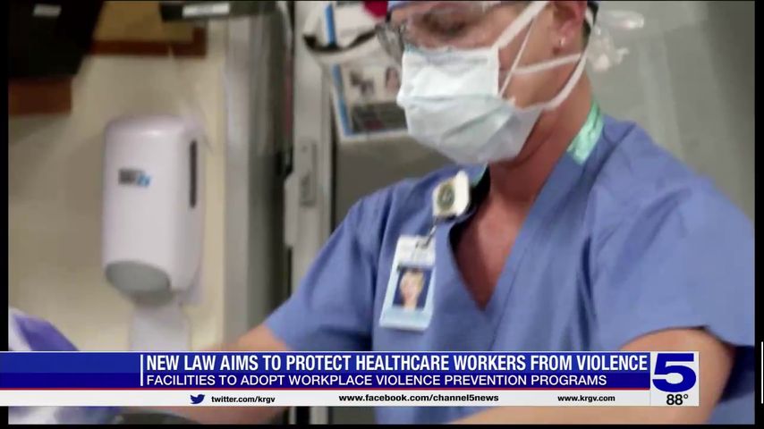 New law aims to protect healthcare workers from violence