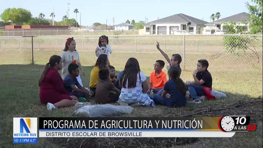 Escuela primaria Breeden impulsa hábitos saludables con programa de agricultura y nutrición