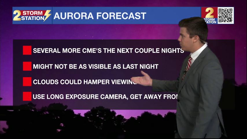 Saturday evening video forecast